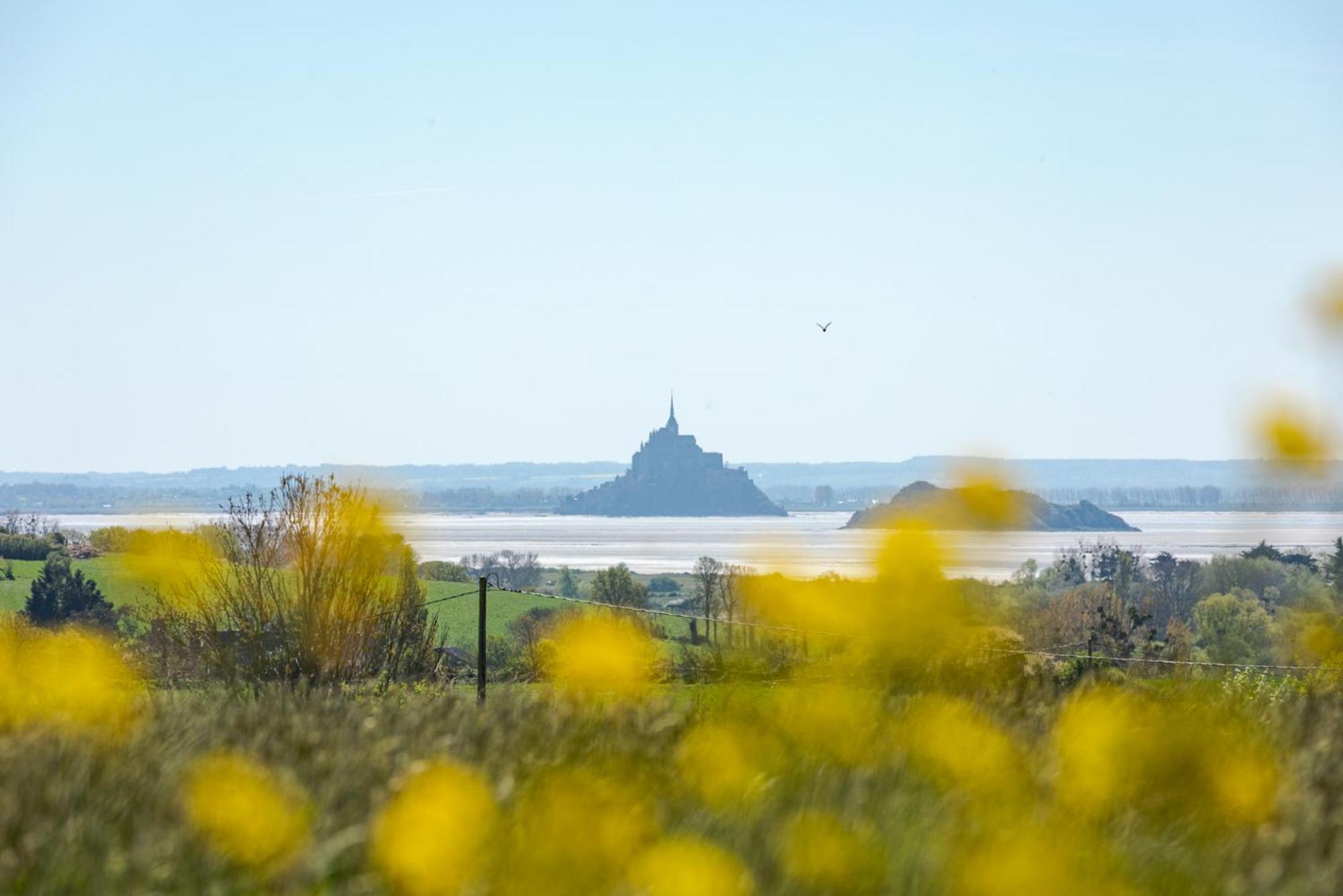 Vue Mt-St-Michel, Elegance, Calme Et Baby-Foot Bonzini Villa Dragey Eksteriør bilde